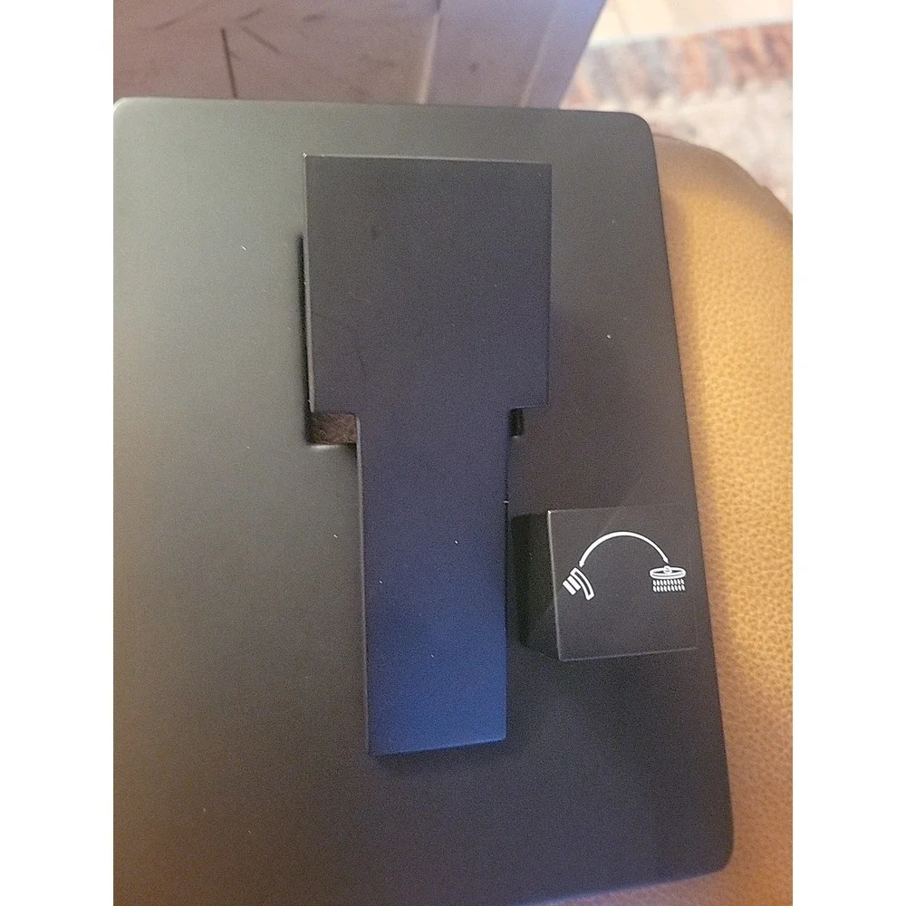SKOWLL Shower Valve Only Matte Black Dual Function Shower Valve Replacement Wall
